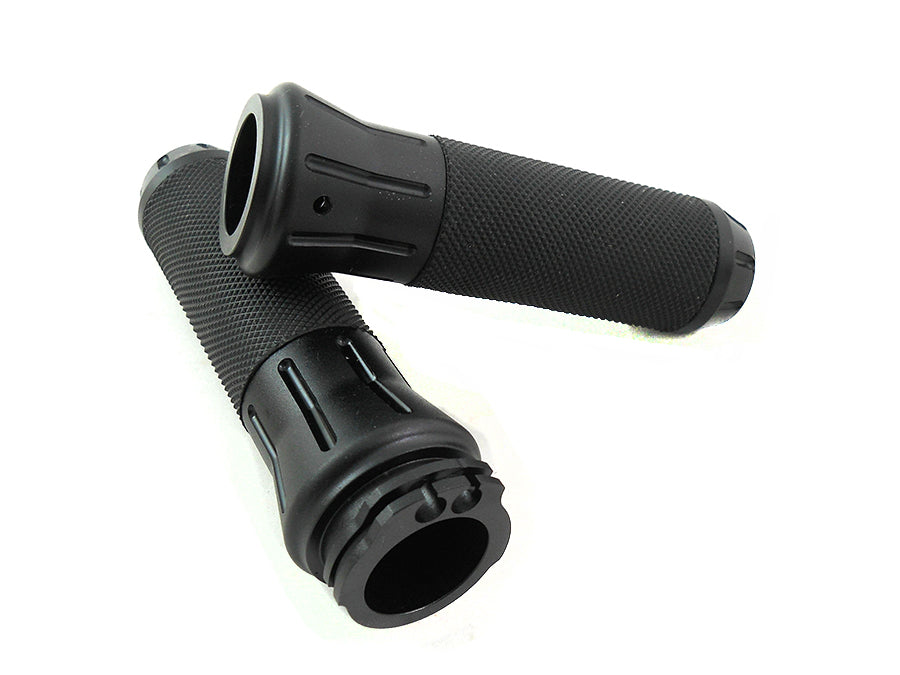 Black Grip Set with Black End Caps