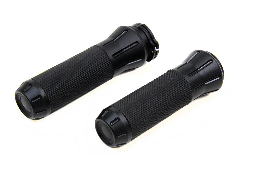 Black Grip Set with Black End Caps