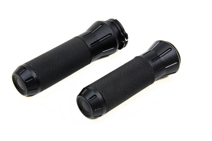 Black Grip Set with Black End Caps
