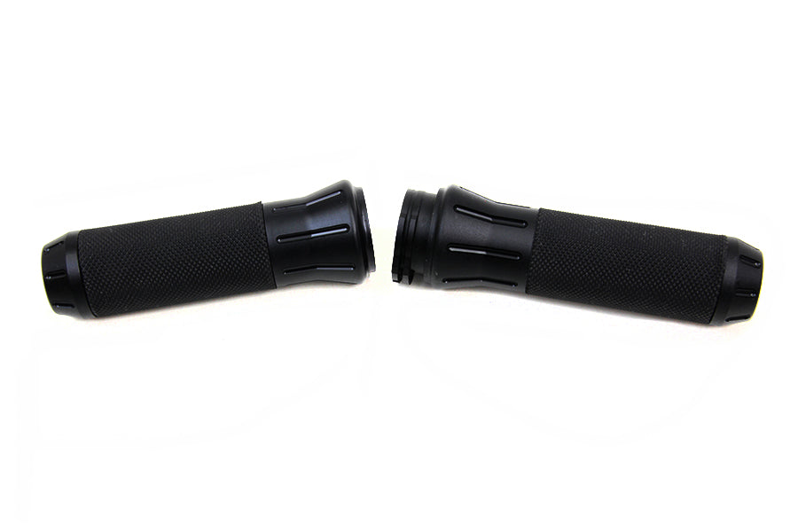 Black Grip Set with Black End Caps