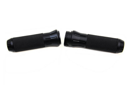 Black Grip Set with Black End Caps
