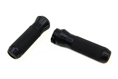 Black Grip Set with Black End Caps
