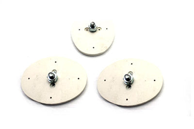 Clutch and Brake Pad Set White