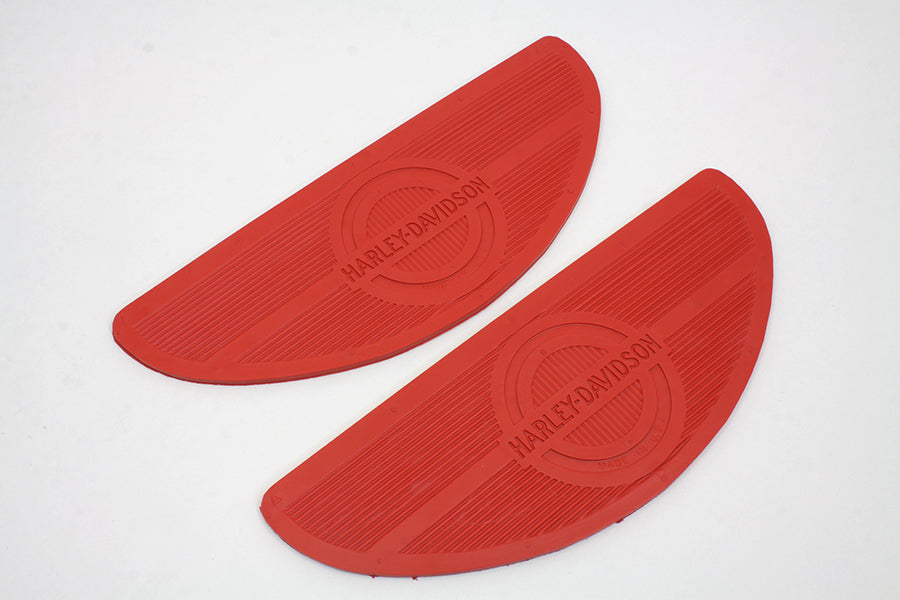 Red Oval Footbaord Set