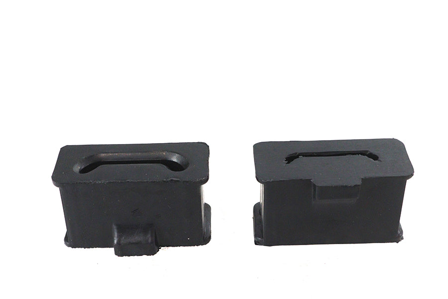 Muffler Mount Set Black Rubber
