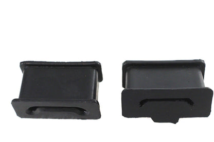Muffler Mount Set Black Rubber