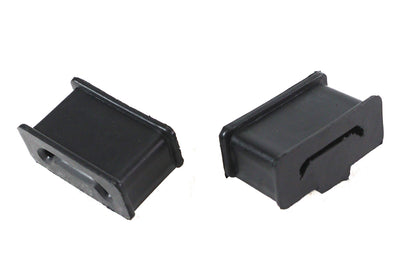 Muffler Mount Set Black Rubber