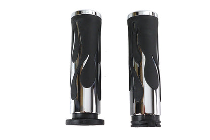 Hot Rod Flame Style Grip Set