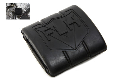 Black Rubber Brake Pedal Pad With FLH Logo