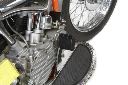 Black Rubber Brake Pedal Pad With FLH Logo