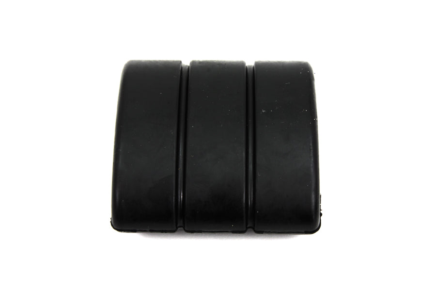 Black Rubber Brake Pedal Pad With FLH Logo