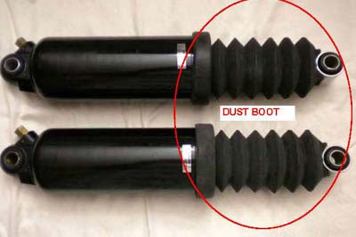Rear Shock Dust Boot Set Only