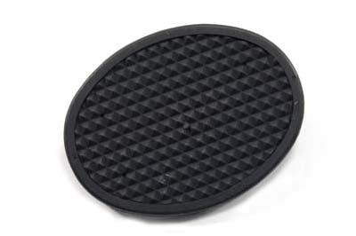 Oval Brake Pad Black