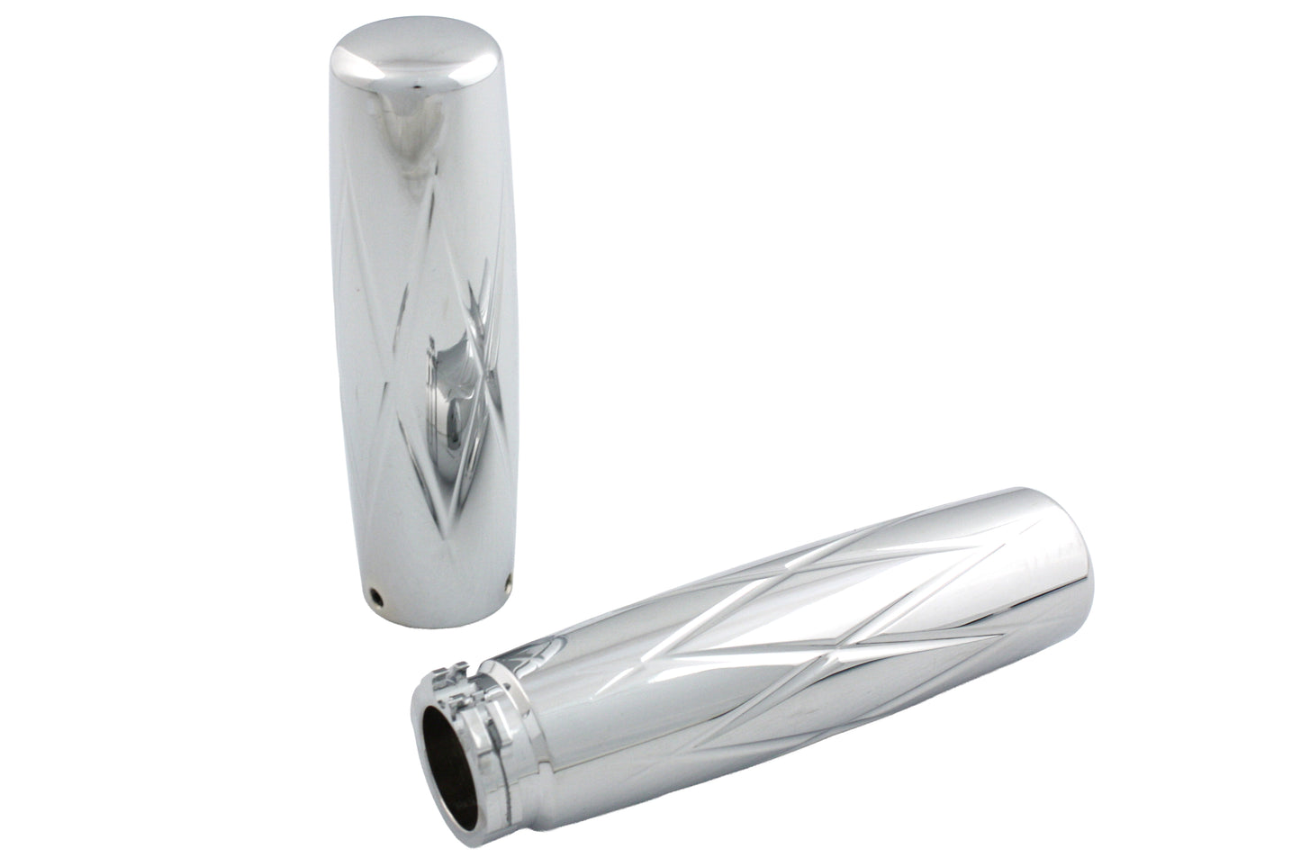 Billet Diamond Style Grip Set