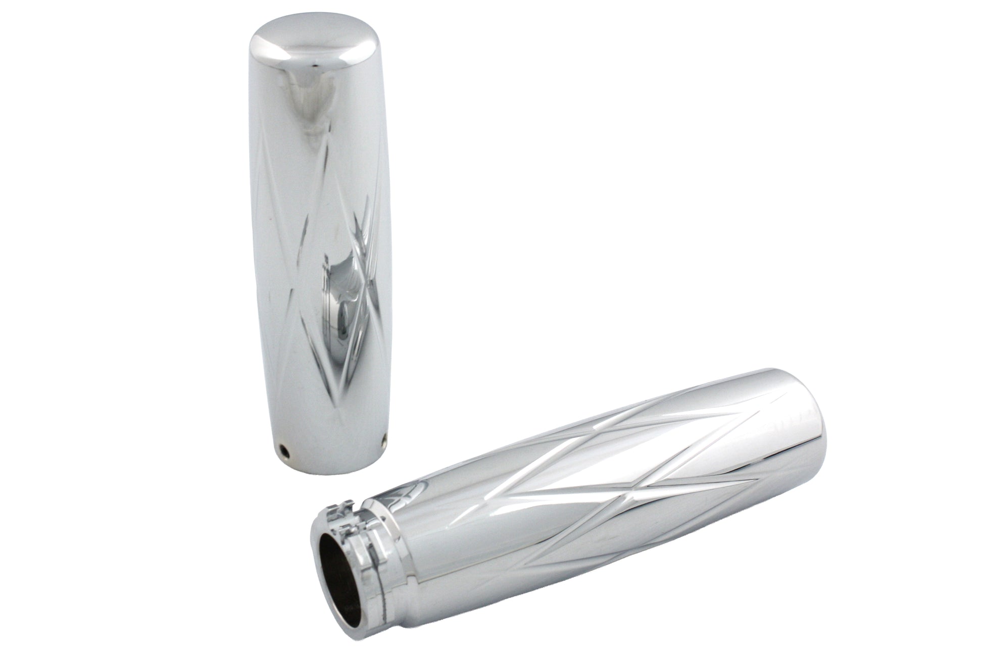 Billet Diamond Style Grip Set