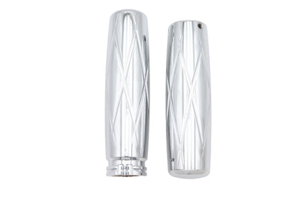 Billet Diamond Style Grip Set