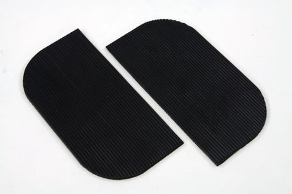 Mini Footboard Mat Set Black Rubber
