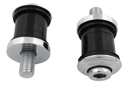 Flush Mount Handlebar Damper Kit Chrome