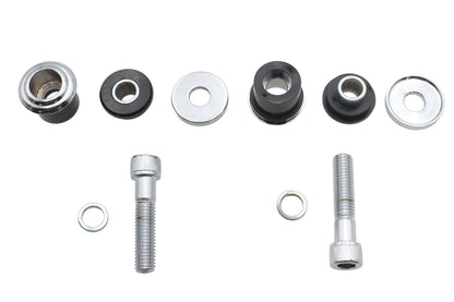 Flush Mount Handlebar Damper Kit Chrome