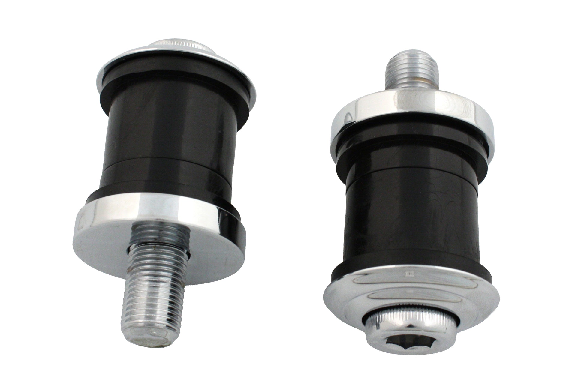 Flush Mount Handlebar Damper Kit Chrome