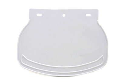 Mud Flap Rubber White Plain