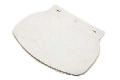 Mud Flap Rubber White Plain