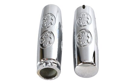 Billet Skull Style Grip Set