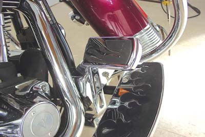 Flame Brake Pedal Pad