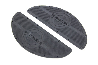 Black Rubber Footboard Mat Set