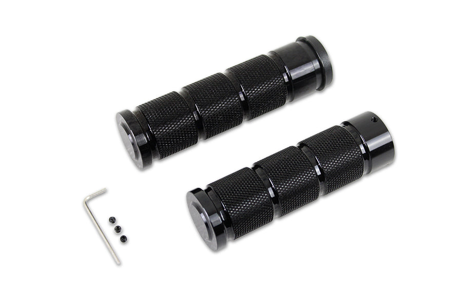 Black Retro Throttle by Wire Grip Set