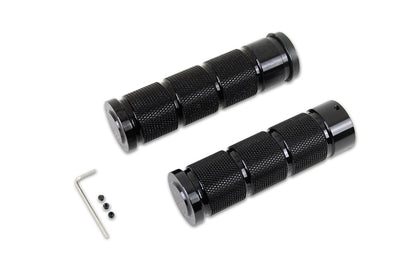 Black Retro Throttle by Wire Grip Set