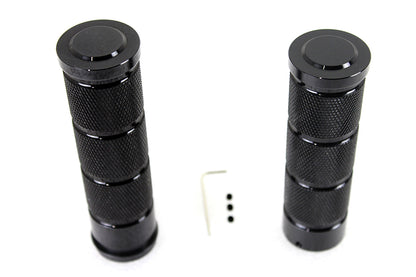 Black Retro Throttle by Wire Grip Set