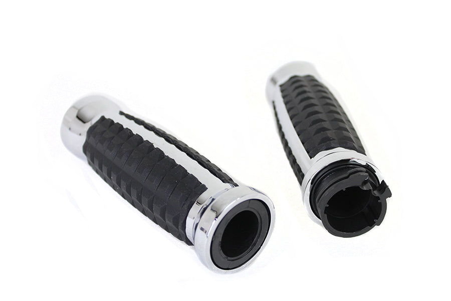 Alligator Style Grip Set Chrome