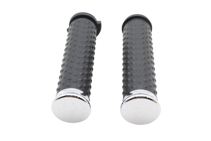 Wyatt Gatling Deluxe Grip Set Chrome