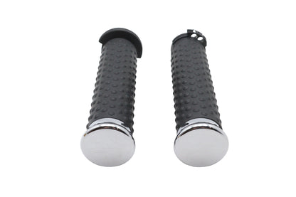 Wyatt Gatling Deluxe Grip Set Chrome