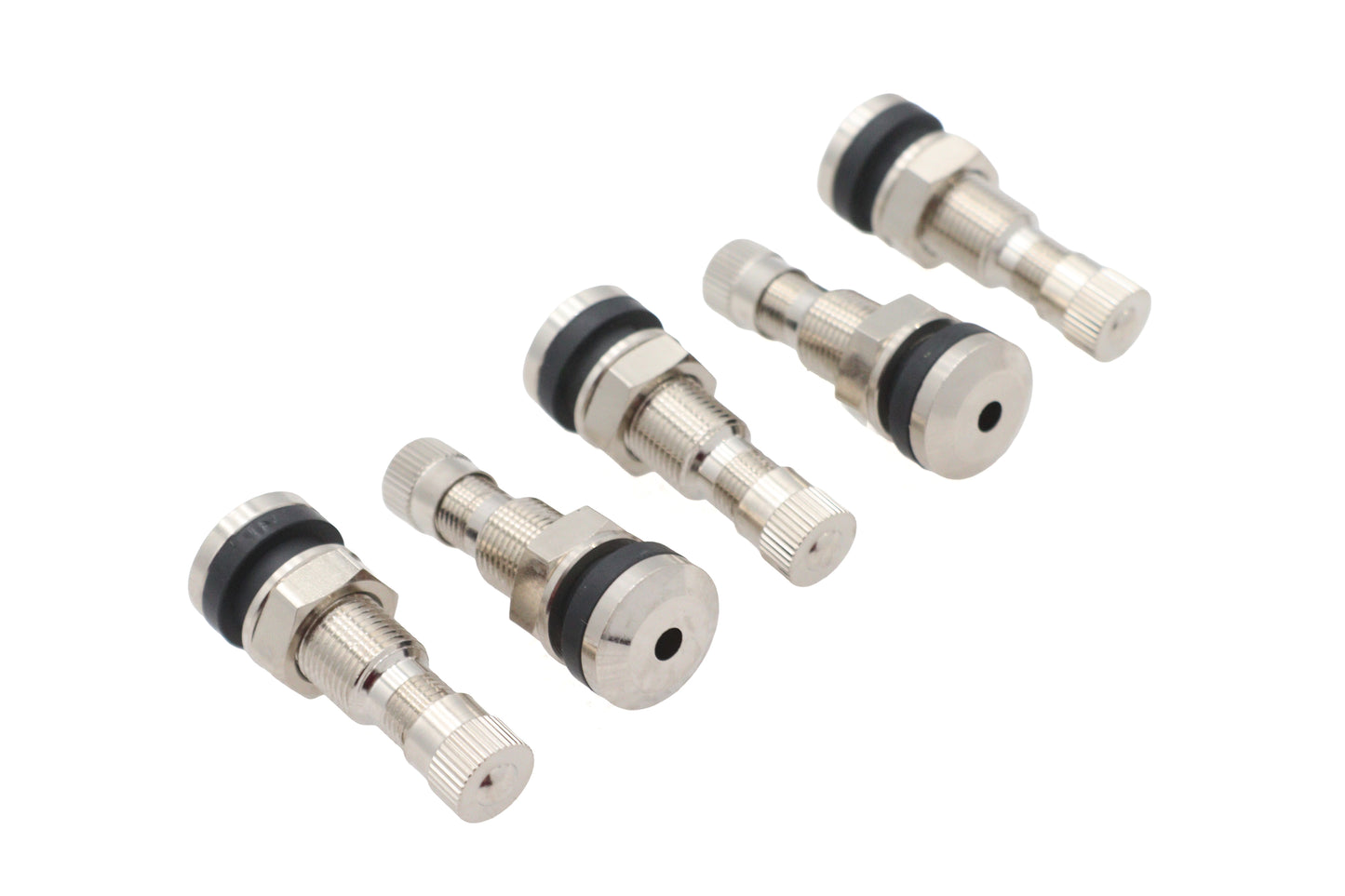 Tubeless Tire Valve For Mag Style Rims Chrome