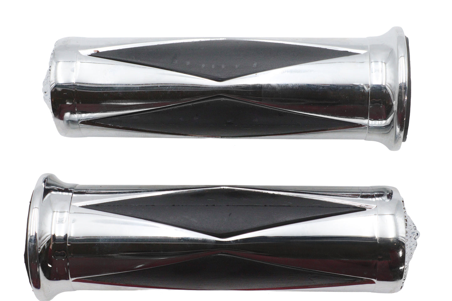 Ultima Diamond Style Grip Set with Chrome Eagle End Cap
