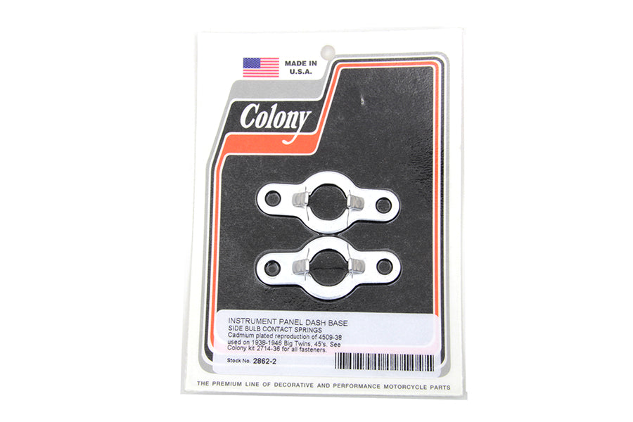 Instrument Panel Dash Base Side Bulb Contact Spring Kit