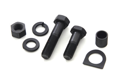 Parkerized Starter Crank and Kick Starter Pedal Mounting Kit