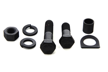 Parkerized Starter Crank and Kick Starter Pedal Mounting Kit