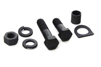 Parkerized Starter Crank and Kick Starter Pedal Mounting Kit