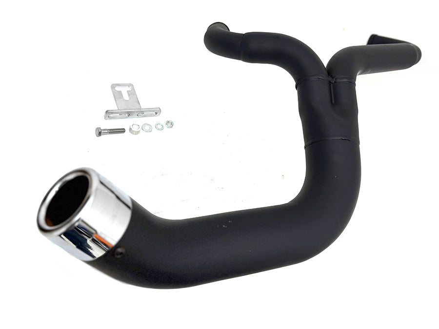 FLT 2:1 Lake Style Exhaust System Black