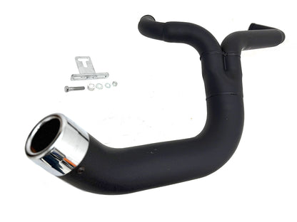 FLT 2:1 Lake Style Exhaust System Black