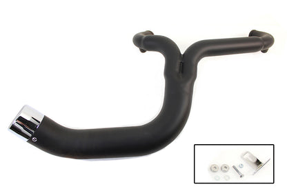 FLT 2:1 Lake Style Exhaust System Black