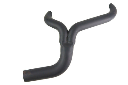2 into 1 Exhaust Header Set Black