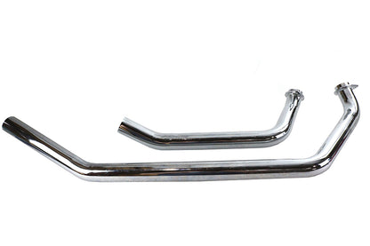 Shovelhead Exhaust Header Set Upsweep Chrome