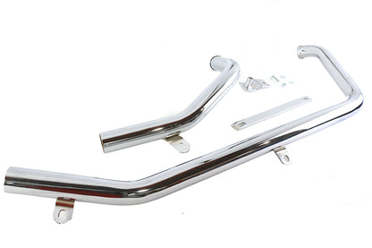 Exhaust Header Set Chrome