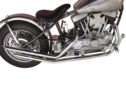 Exhaust Drag Pipe Set Slash Cut