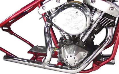 Chrome Exhaust Header Kit for Kick or Electric