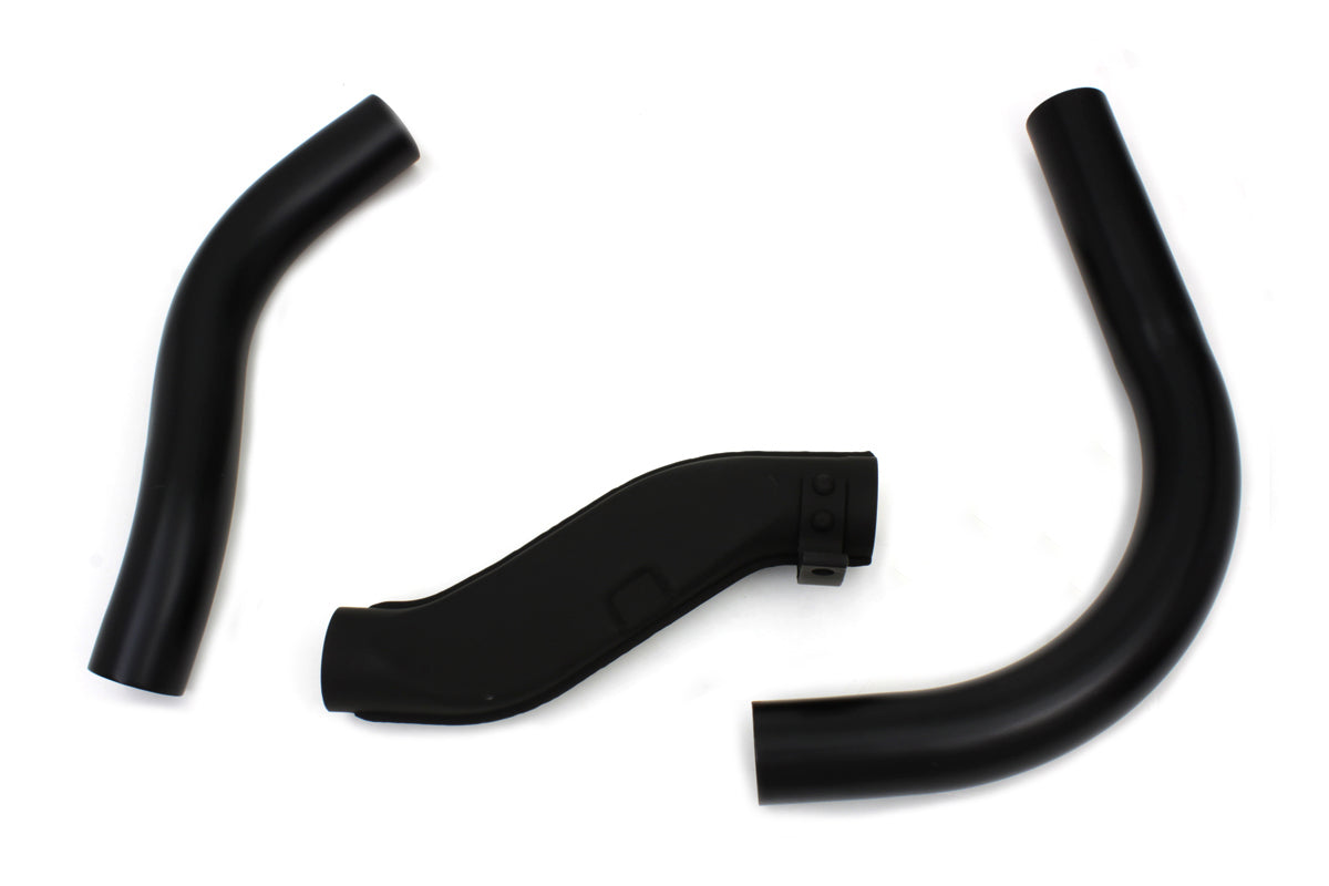 Knucklehead Exhaust Header Set Black